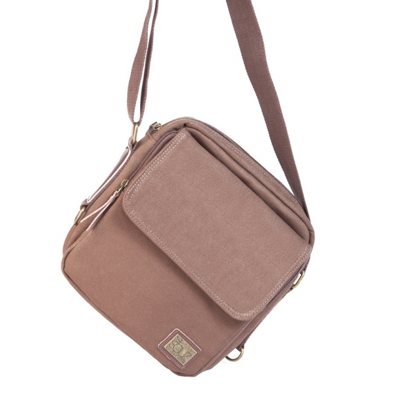 Cross Shoulder organic Canvas Tote Bags for Unisex
